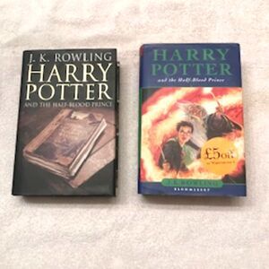 Harry Potter & The Half Blood Prince . {2} Hardcover Bundle . J. K. Rowling